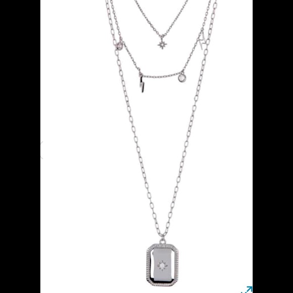 Loren Olivia Stars & Lights Layered Necklace Set - Picture 1 of 5